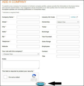 add claim-free-business-to-cortera