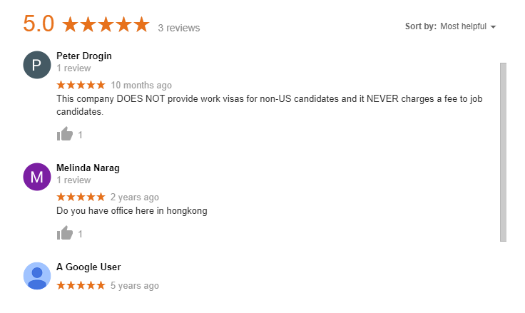Local SEO for Employment Agencies reviews