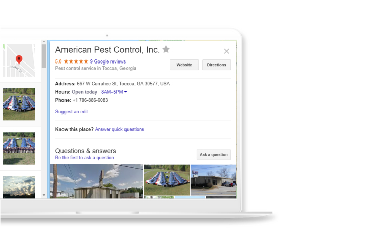 Local SEO for Pest Control citations