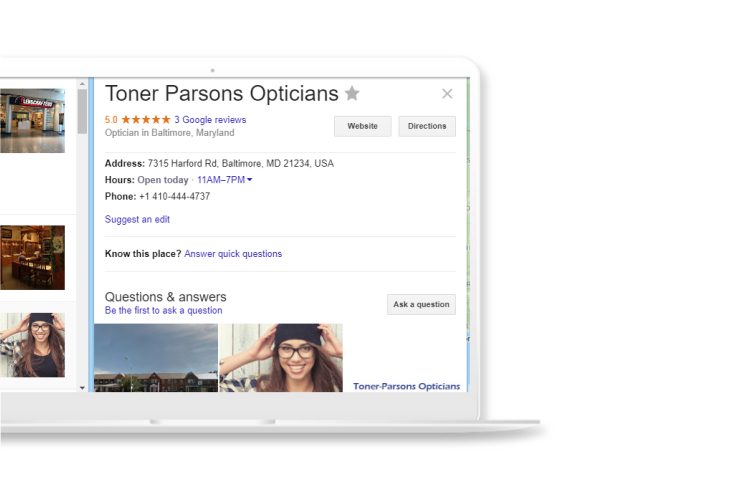 Local SEO for Opticians citations