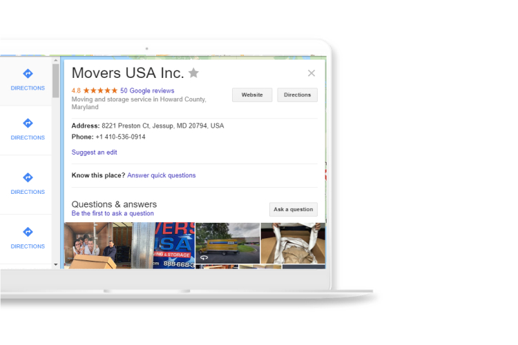 Local SEO for Moving Directories