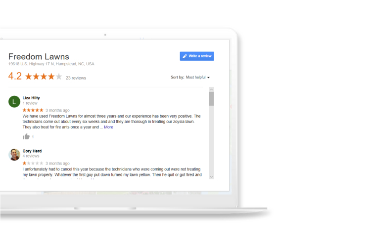 Local SEO for Lawn Care review