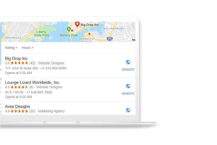 Local SEO for Web and Graphic Design Companies citations