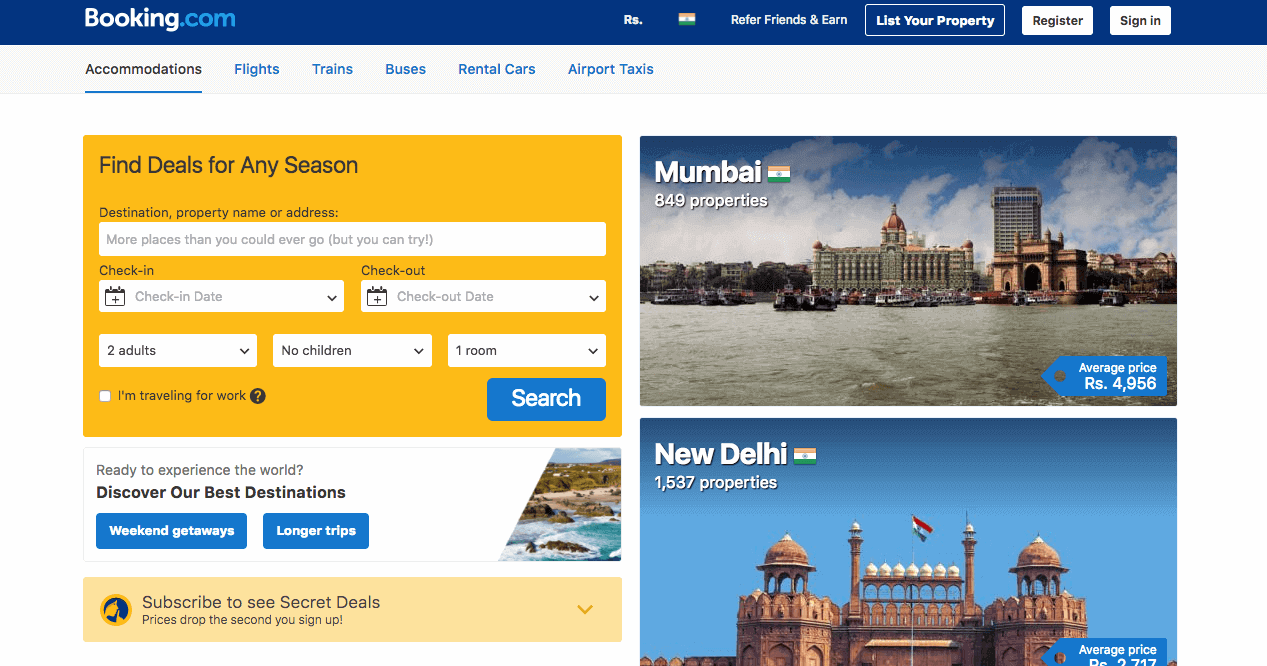 Add Business to Booking.com 1 TribeLocal