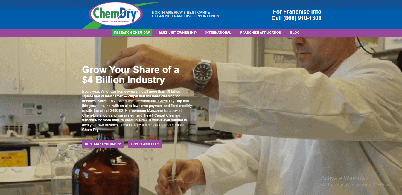 Add Business to Chem dry 3 TribeLocal