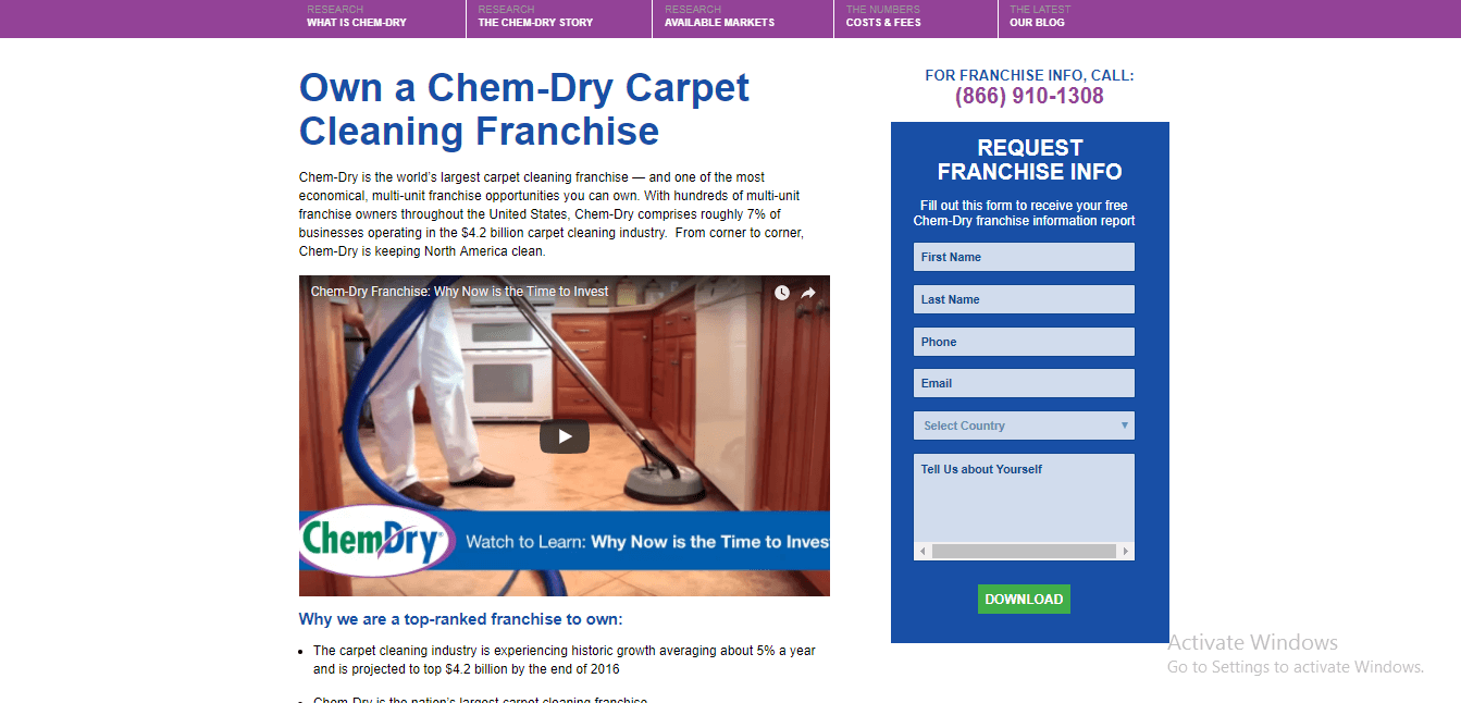 Add Business to Chem dry 4 TribeLocal