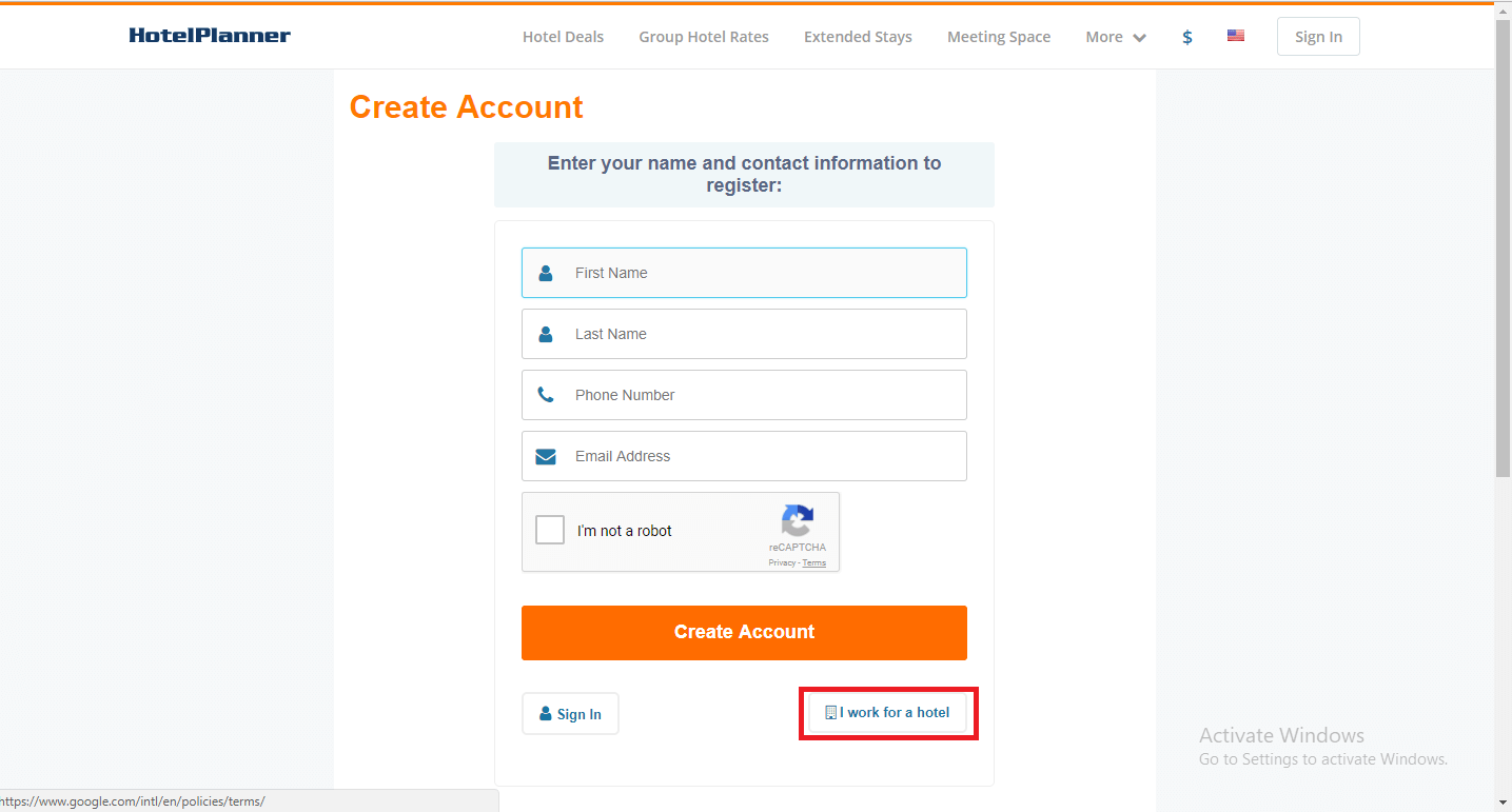 Add Business to Hotel planner 3 TribeLocal