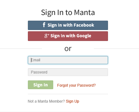 Add Business to Manta 2 TribeLocal
