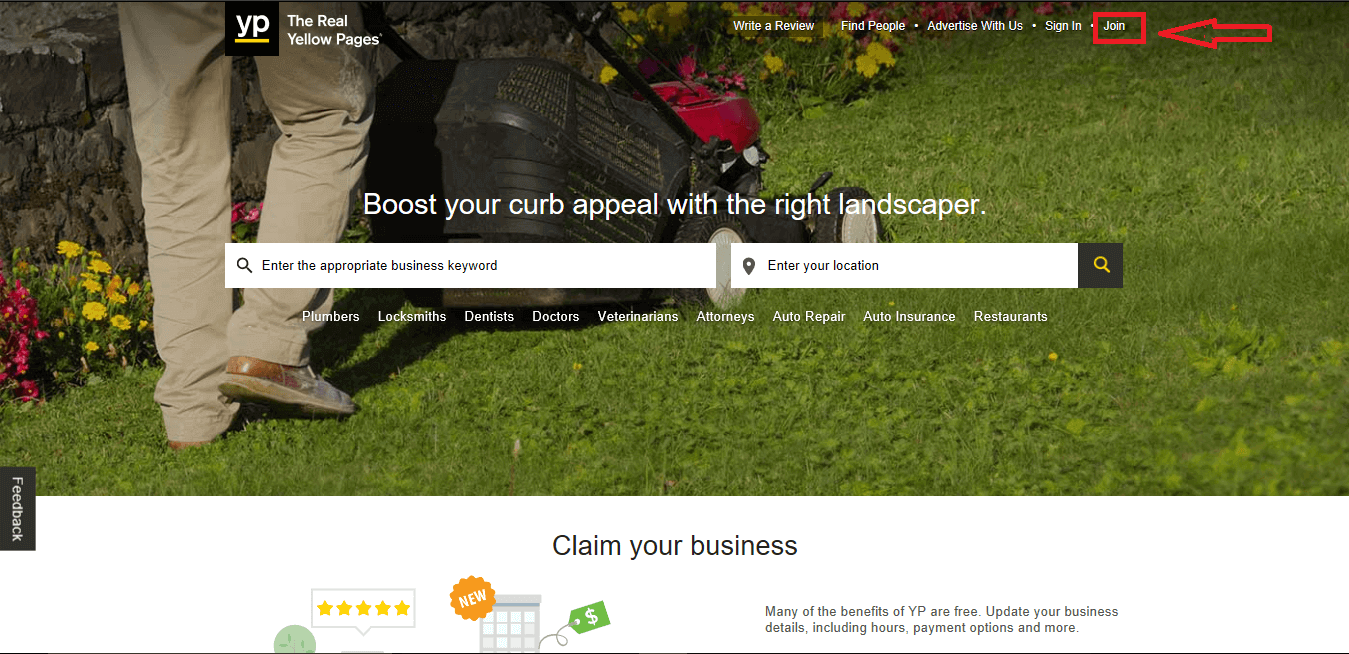 Add Business to Yellowpages 2 TribeLocal