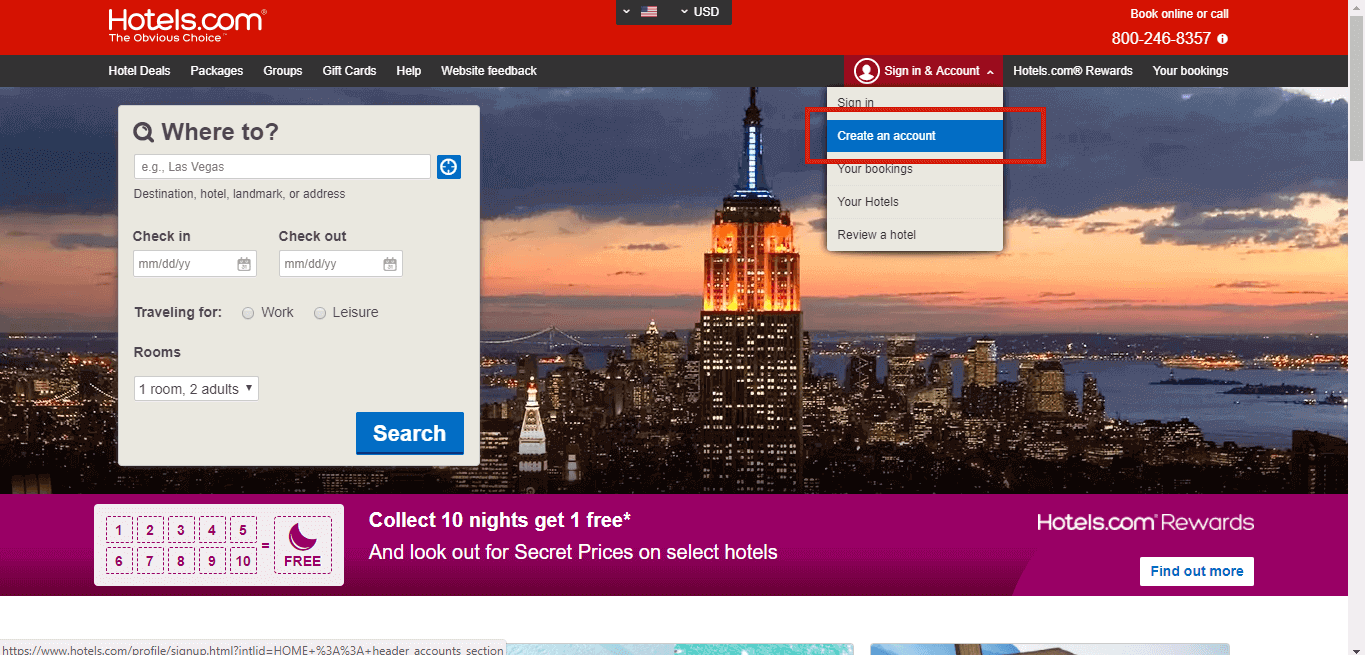 Add Business to hotels.com 2 TribeLocal