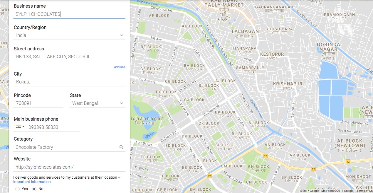 Add busniess to googlelocal3