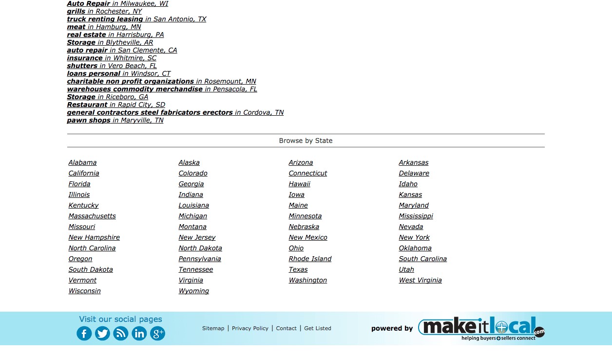 Add busniess to makeitlocal2