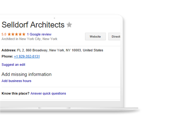 local SEO for architects