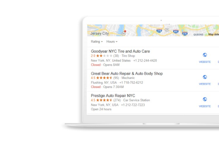 local SEO for auto repair shops