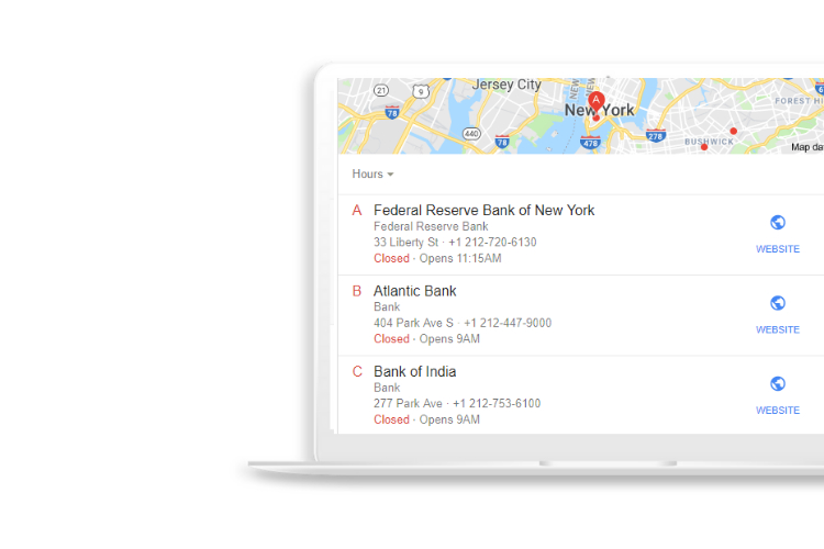 local seo for banks customers