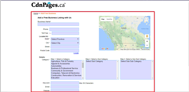 Add Business to Cdnpages business Step2