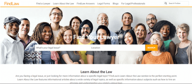 Add Business to FindLaw Step1