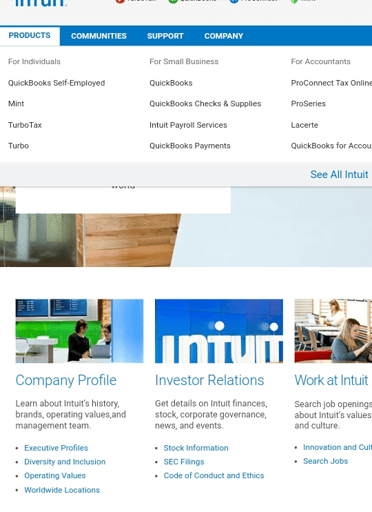 Add Business to Intuit Step2