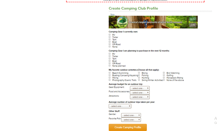 Add Business to reserveAmerica Step4